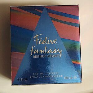 BNIP Britney Spears Festive Fantasy SEALED 100ml 3.3 fl oz FULL SIZE
